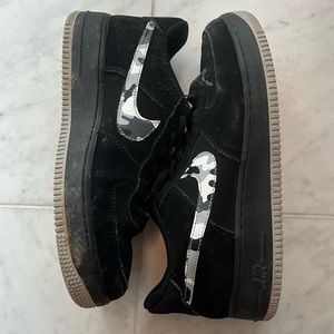 Nike airmax black camp Grey white shoes women